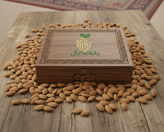 پک مغز بادام برای هدیه به پرسنل